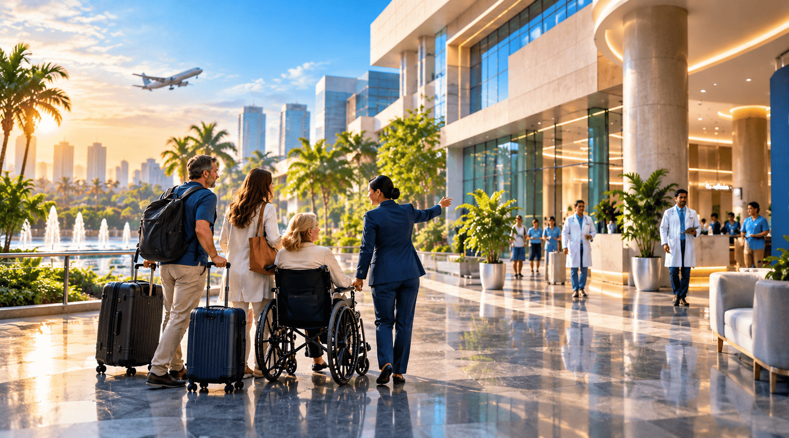 Healthcare consultation for patients exploring treatment options in India