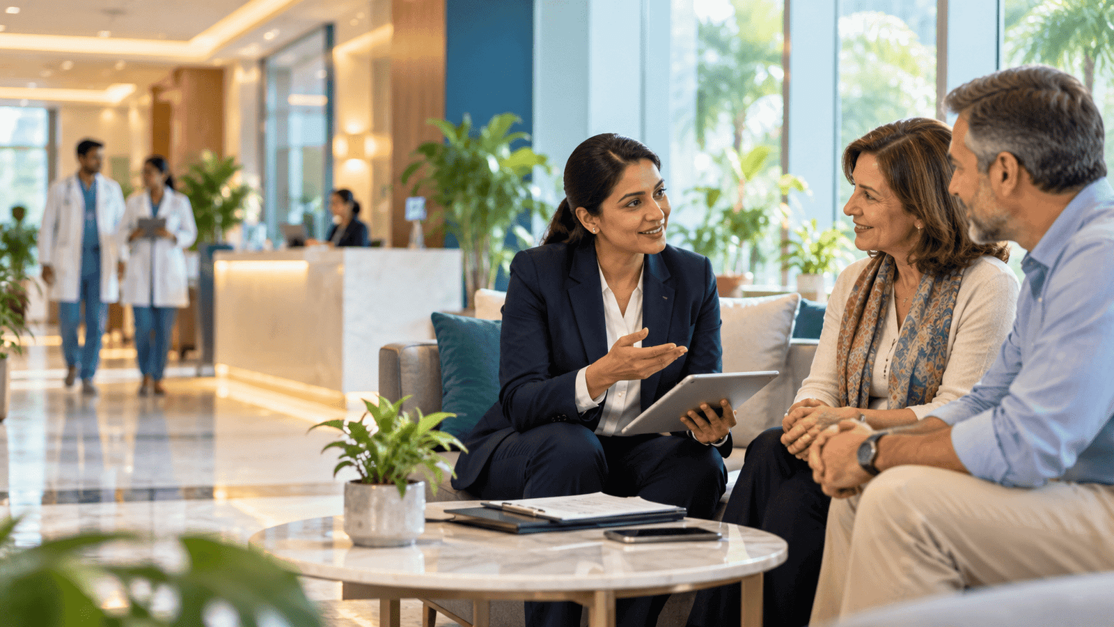 Healthcare consultation for international patients